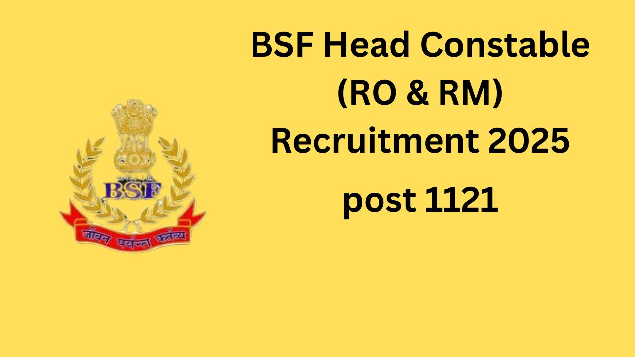 BSF HEAD CONSTABLE