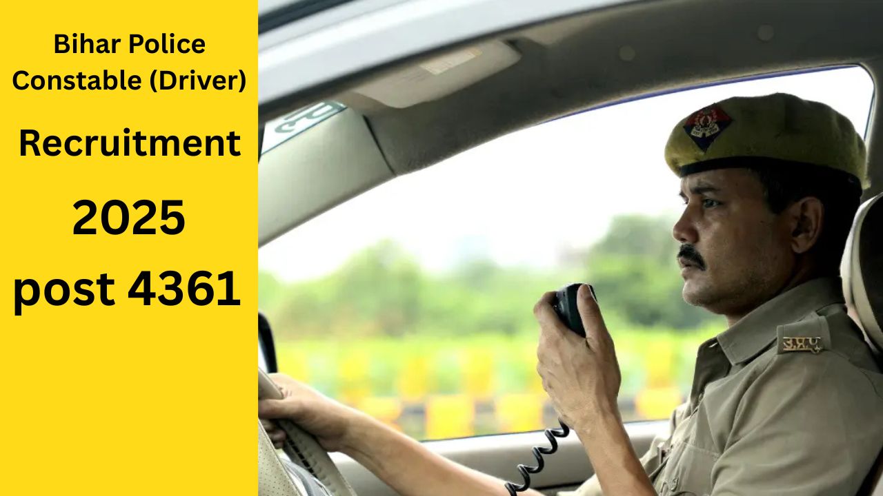 Bihar Police Constable Driver