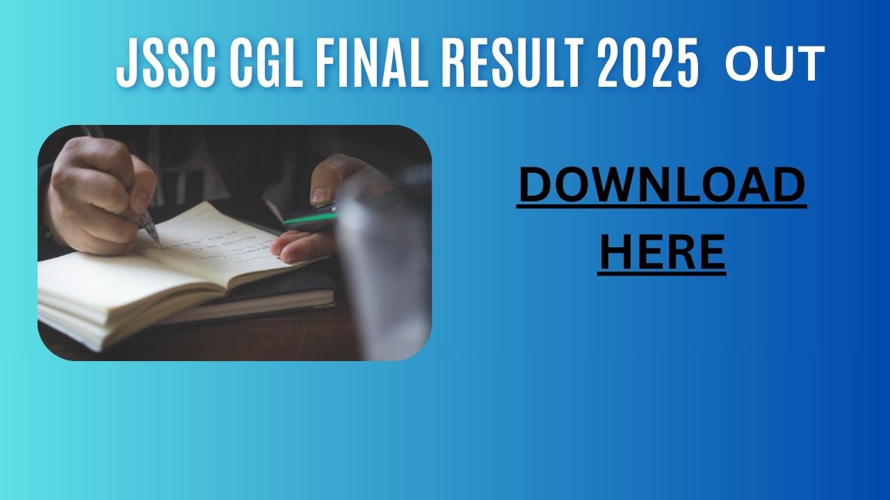 JSSC CGL Final Result 2025