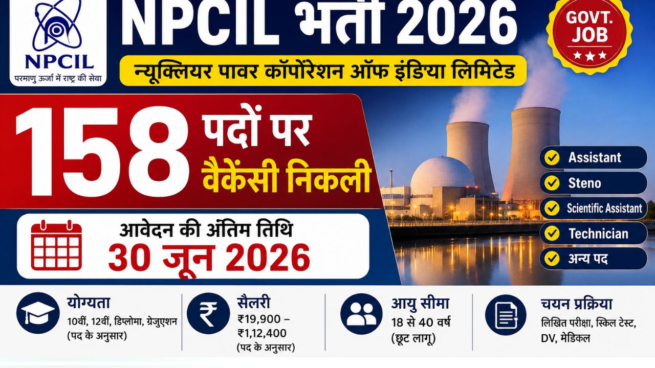 NPCIL Bharti 2026